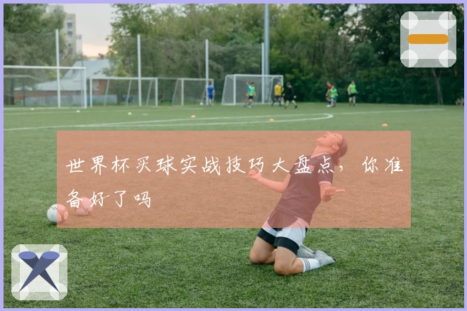 世界杯买球实战技巧大盘点，你准备好了吗